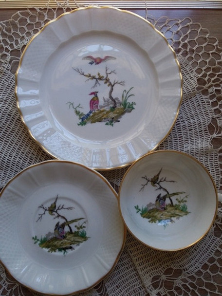 Finísimos Tríos De Te Porcelana Francesa Limoges Impecables 0 Finísimos Tríos De Te Porcelana Francesa Limoges Impecables 0