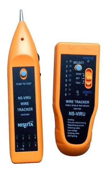 Rastreador Cable Tester Viru Tonos Red Rj45 Coaxil + Cuotas 0