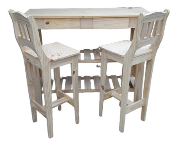 Desayunador, Isla, 1.20x40x1.00, Hogar, Cocina , En Pino 0