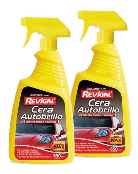 Cera Autobrillo  X 2 Unidades - Revigal 0 Cera Autobrillo  X 2 Unidades - Revigal 0
