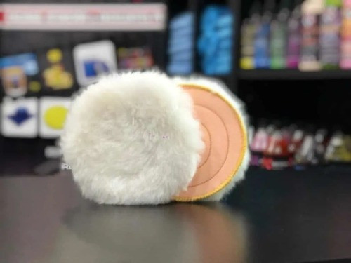 Pad De Cordero Natural 3 Pulgadas Abrojo Excelente Calidad 0