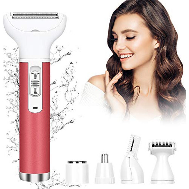 Removedor De Vello Para Mujeres, Sin Dolor 5 En 1 Impermeabl 0