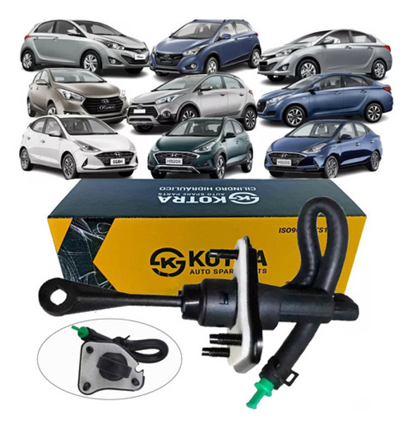 Cilindro Atuador Embreagem Pedal Hyundai Hb20 S X 1.0 1.6 0