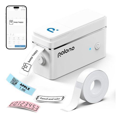 Etiqueta Maker Portátil Bluetooth Mini Para Oficina Hogar 12 0