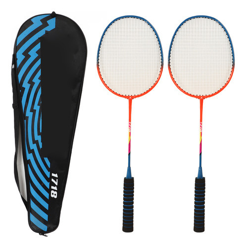 Conjunto De Raquetes De Badminton Lightweight Iron Alloy One 0