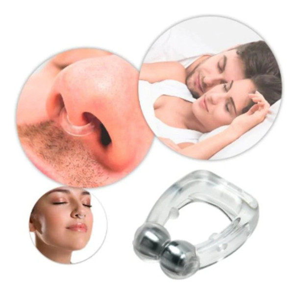 Anti Ronquido De Silicona Magnetico Alivia El Sueño 0