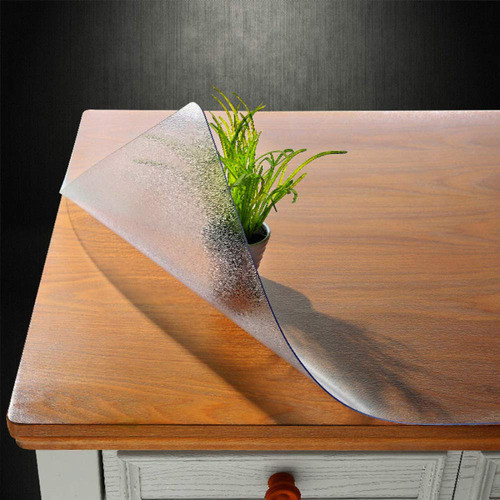 Necaux Protector Mesa 90x160cm Plástico Grueso Impermeable 0