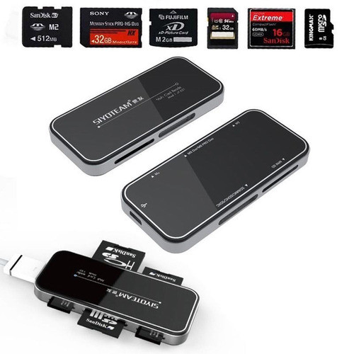 Multi Usb All-in-1 Lector De Tarjeta De Memoria 2.0 Adaptado 0