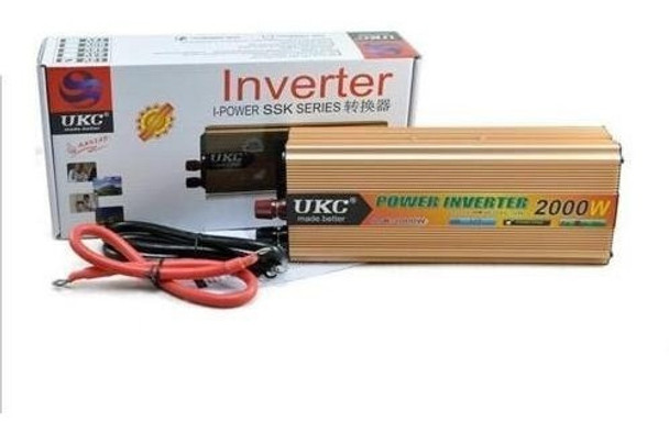 Conversor Inversor 2000w 12v 220vca  Usb 0