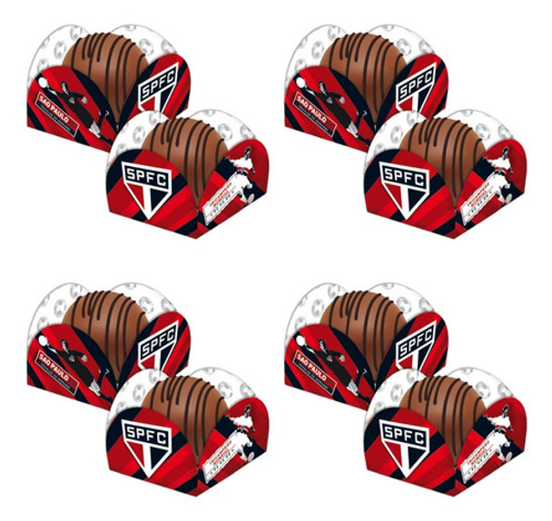 80 Unidades - Porta Forminha De Doce Festa São Paulo 0