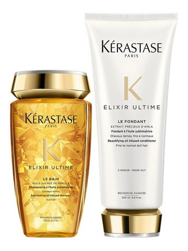 Kérastase Bain Elixir + Fondant Elixir 0