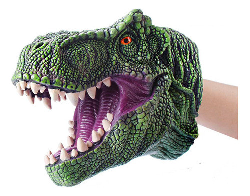 Fantoche De Brinquedo Infantil Com Cabeça De Dinossauro (fan 0