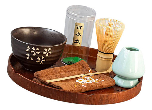Conjunto De Chá Artesanal Matcha Batedor De Matcha Kit 0