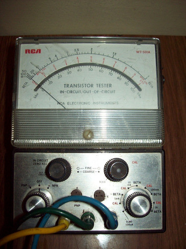 Tester Para Transistores + Manual 0