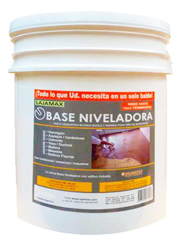 Base Niveladora 5 Kg Lajamax Microcemento Toda Superficie 0