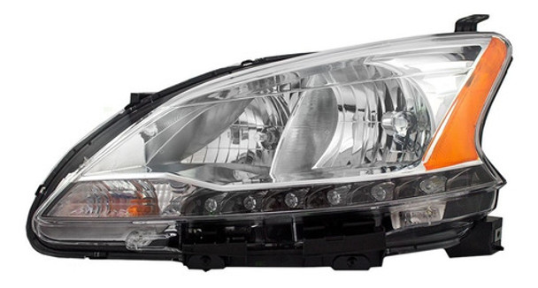 Optica Izq. -tyc- Nissan Sentra B17 Sr 2013- 0