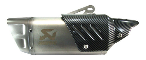 Termo Fm Tipo Akrapovic Con Protección Carbono 0