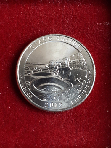 Moneda Usa Chaco Culture 2012 25 Cent. 0