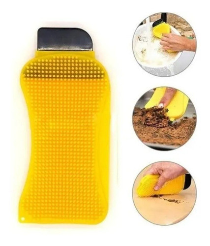 Esponja Silicona Cocina Multifuncion 3 En 1 0