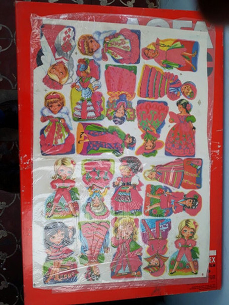 Plancha De Figurtas Aterciopeladas.moda. 0