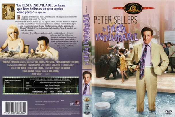 La Fiesta Inolvidable - Peter Sellers Dvd 0 La Fiesta Inolvidable - Peter Sellers Dvd 0