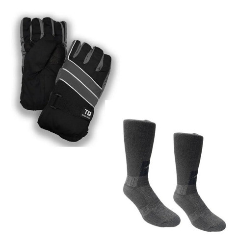 Combo Termico! Guantes Térmicos + Medias Térmicas Largas 0