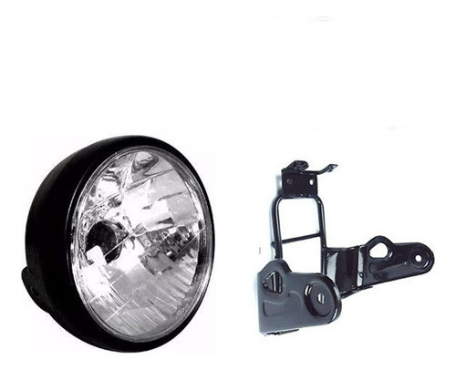 Farol Completo Yamaha Ybr Factor 125 2009 A 2013 + Aranha Fa 0