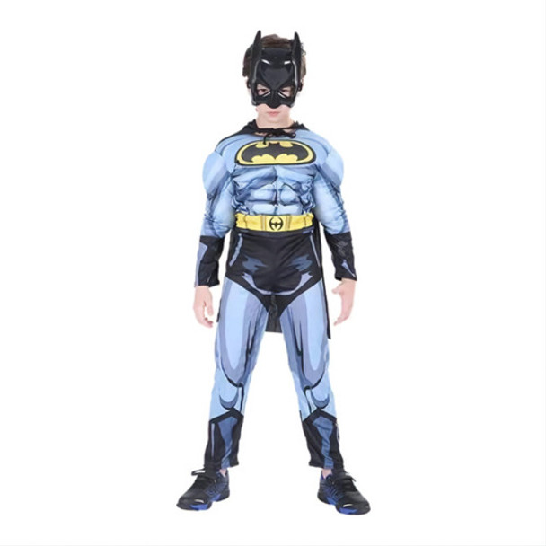 Disfraz Niños Superhéroe Figura Acción Batman + Careta 0