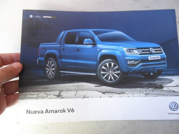Folleto Publicitario Vw Amarok V6 Volkswagen No Manual 0