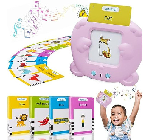 510 Tarjetas Flash Parlantes Con Palabras Visuales 0