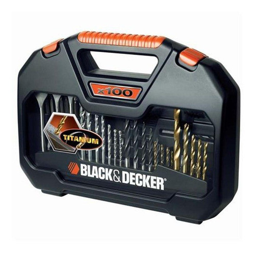 Kit Furadeira E Parafusadeira 100p Black+decker - Construção 0