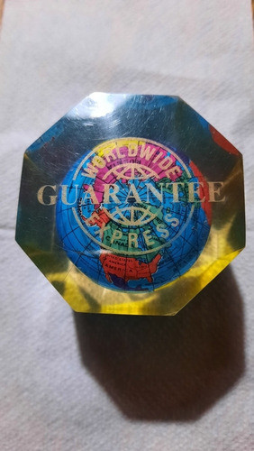Pisapapeles Worldwide Guarantee Express Ups Globo Terráqueo 0
