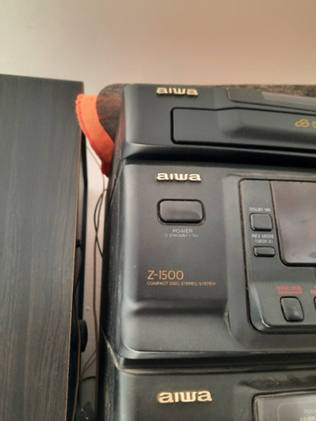 Equipo De Musica Aiwa Con Disquetera. Cd Y Cassettera 0