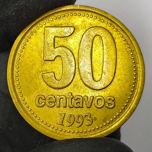 Argentina 50 Centavos 1993 Antigua Moneda De Colección 0
