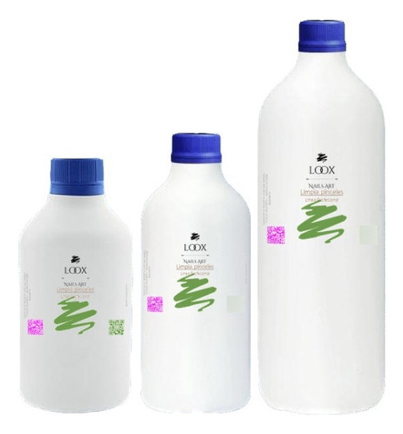 Limpia Pinceles De Manicura 300 Ml.  Loox Nails Art 0