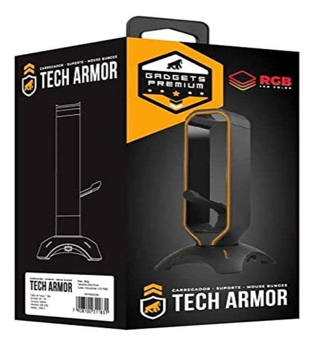 Carregador Suporte Mouse Bungee Headset Gamer Tech Armor 0