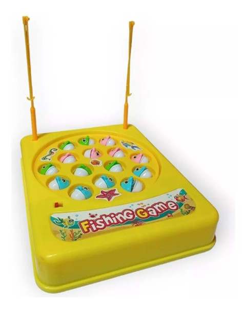 Juego De Pesca Pesca Magic Forma De Pez A Pila Con Cañas 0