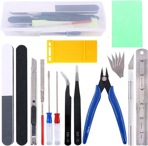 Kit De Herramientas Hobby Edificios De Construccion 18pz 0