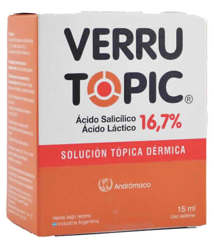 Verrutopic® Tratamiento Verruga Solución Tópica Dérmica 15ml 0