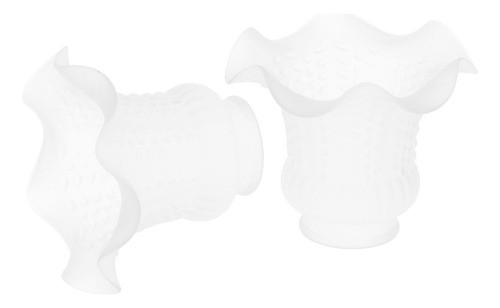 2pcs E27 Em Forma De Flor Moderna Transparente 0