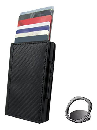 Cartera De Cuero Minimalista Desplegable 0