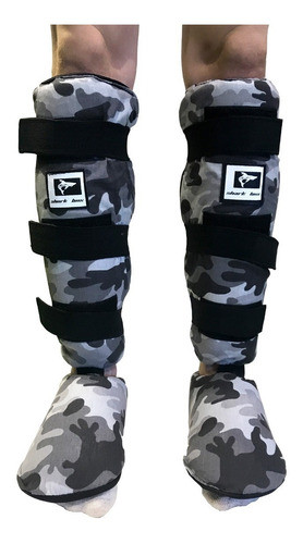 Protector Tibial Empeine Reforzado Gymtonic 0