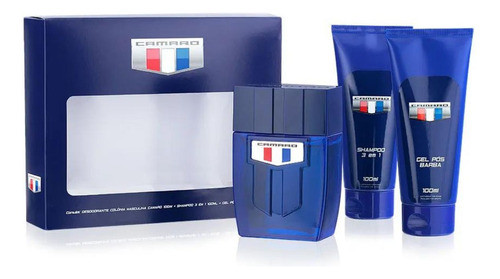 Kit Camaro Blue (deo Colônia + Shampoo + Pós Barba) 0
