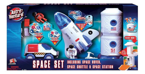 Estacion Spacial Nave Transbordador Coche Astro Venture 3en1 0
