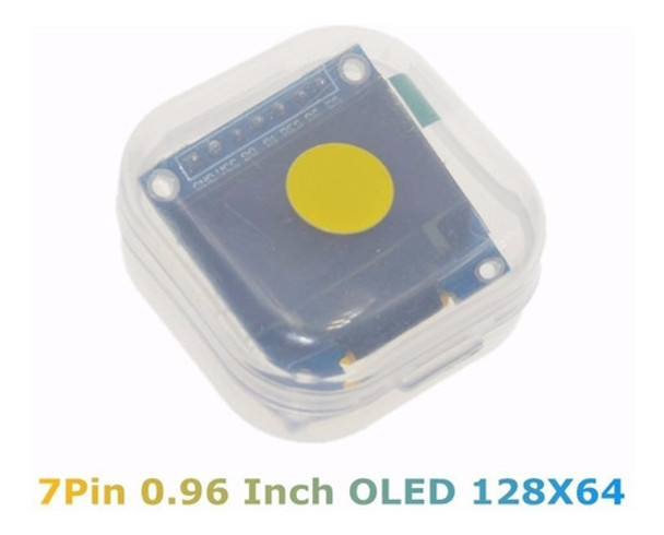 Display Oled 128x64 0.96 Amarillo Spi Ssd1306 Itytarg 0