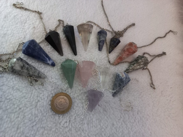 Péndulo Clásico De Piedra O Cristal 0