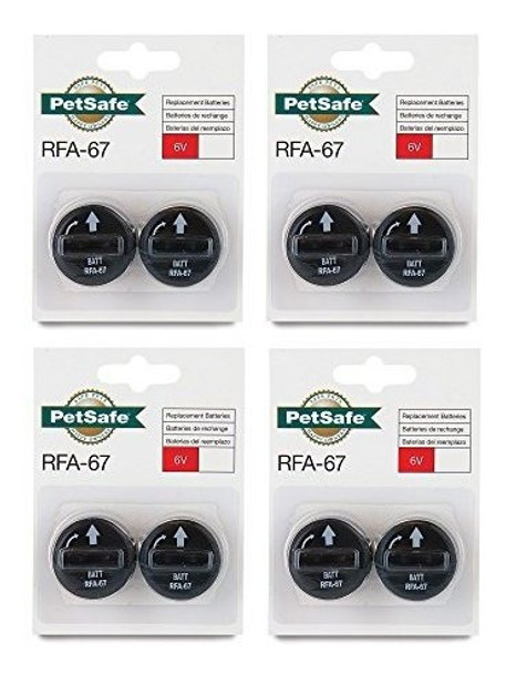 8 Pack Petsafe Bateria Rfa67d11 Rfa67 8 X 6v Baterias Para P 0