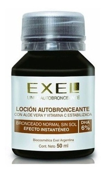 Autobronceante Sol Pleno 6% Exel Color 50ml Bronceado Verano 0 Autobronceante Sol Pleno 6% Exel Color 50ml Bronceado Verano 0