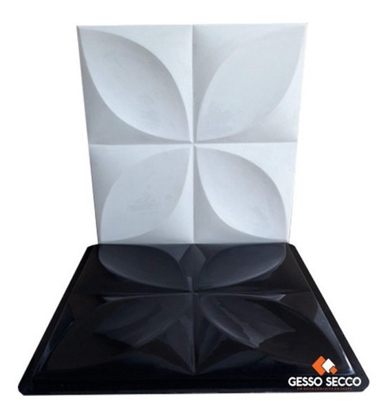 Forma Placa Gesso 3d Abs 2mm - Floral 50cm-entrega Imediata 0