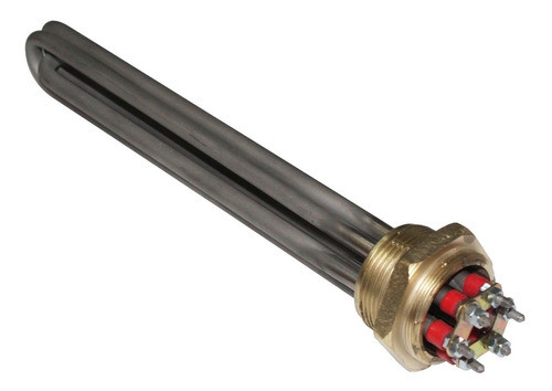 2 Pçs Resistência Elétrica Para Sauna 1 1/2 6kw 9kw 220/380v 0